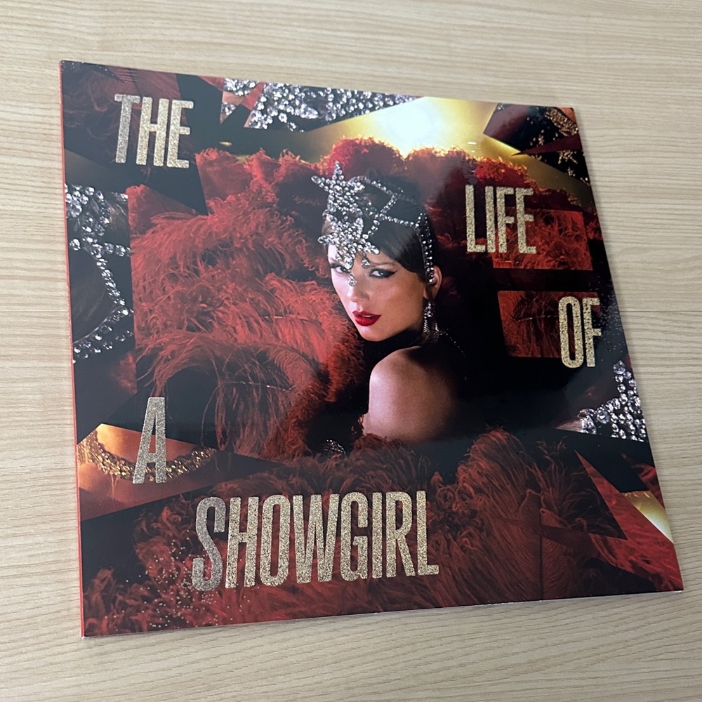 Taylor Swift The Life of a Showgirl Bright Lights Pearlescent Vinyl